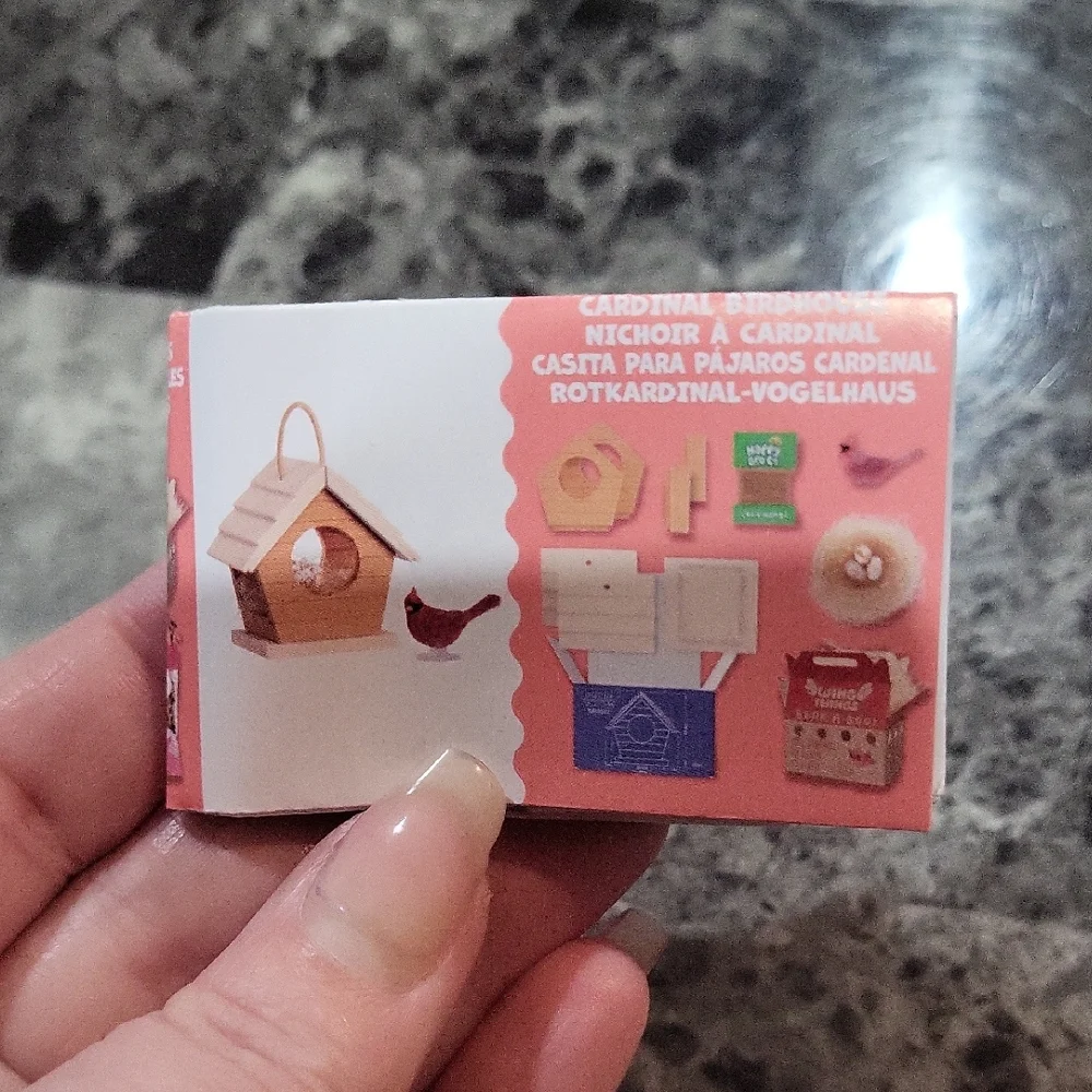 Miniverse Make It Mini Lifestyle Cardinal Birdhouse